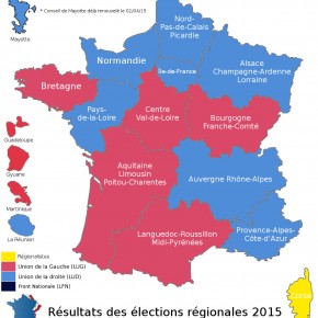 極右勢力をストップ、2015年フランスの統一地方選挙