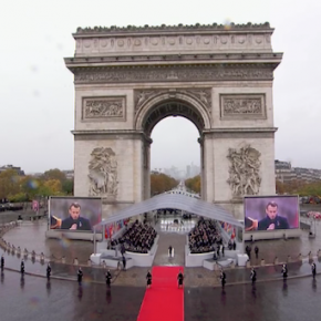 第一次世界大戦停戦100年、パリに各国首脳集まる